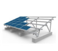 solar module mounting structure for rooftop and ground mount