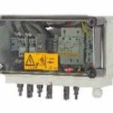 solar main junction box for large solar installations