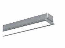 Recessed linear LED office light