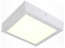 Surface mounted LED panel light 1x1