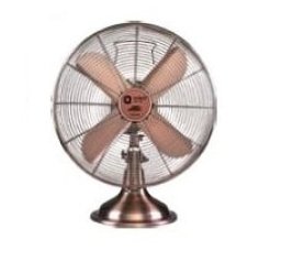 retro relic table fan with antique finish