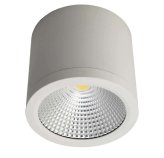 Cylindrical surface mounted COB LED spotlight for ceiling lighting