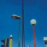 FRP GRP fibre pole for highway signage and lighting