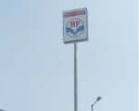 Signage mast for LED signage and advertising boards